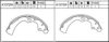 ASIMCO K1372W Brake Shoe Set
